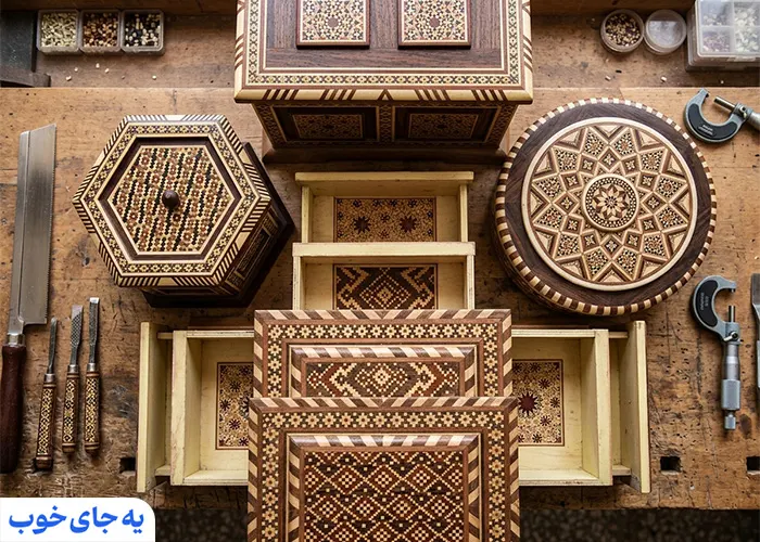 هنرهای چوبی سوغات شیراز