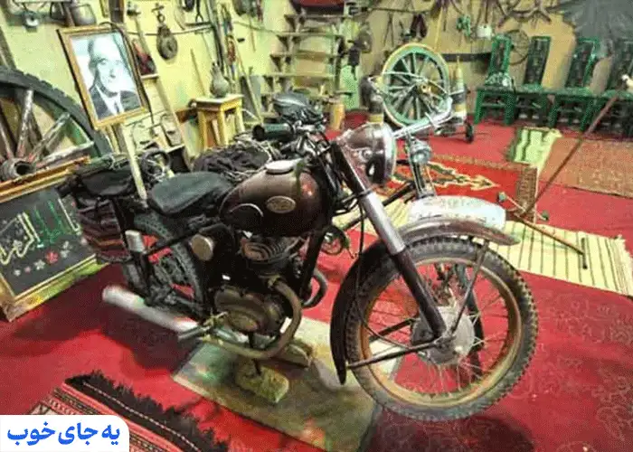 مسیر دسترسی به موزه شه لافتی