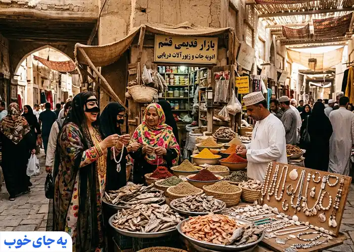 جاهای دیدنی نزدیک بازار قدیم قشم