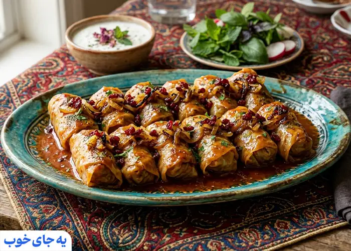 دلمه کلم دلمه کلم