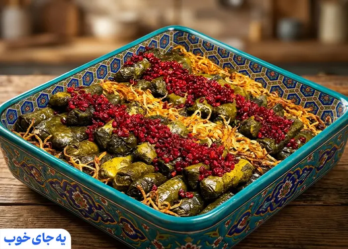 دلمه برگ مو دلمه برگ مو