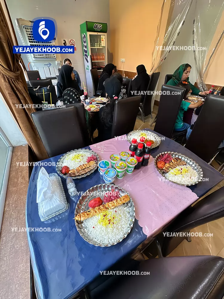 منوی ناهار هتل آپارتمان آتریس مشهد