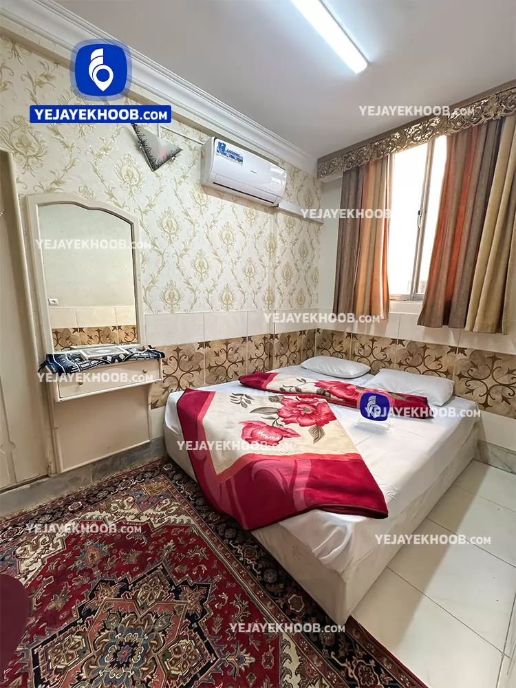 هتل آپارتمان بحرینی مشهد - اتاق ۲ تخته (1 تخت ۲ نفره)
