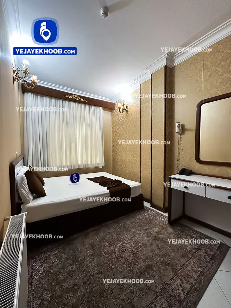 هتل آپارتمان افسون مشهد - اتاق ۲ تخته ( ۱ تخت ۲ نفره)  