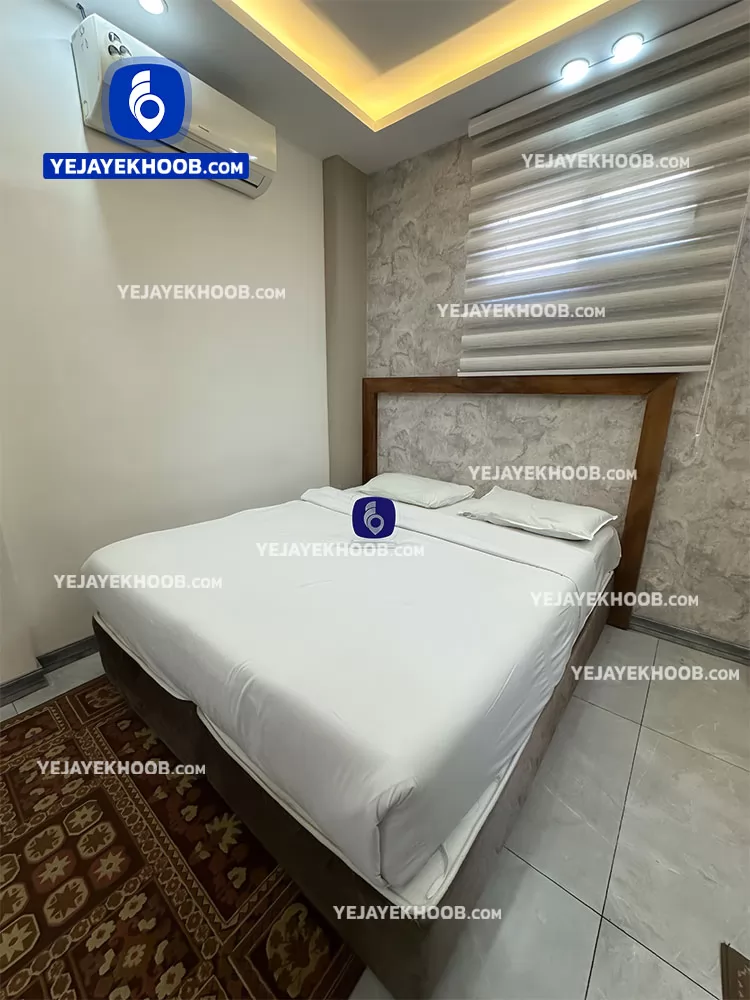 هتل آپارتمان جمالی مشهد - اتاق ۲ تخته ( ۱ تخت ۲ نفره)