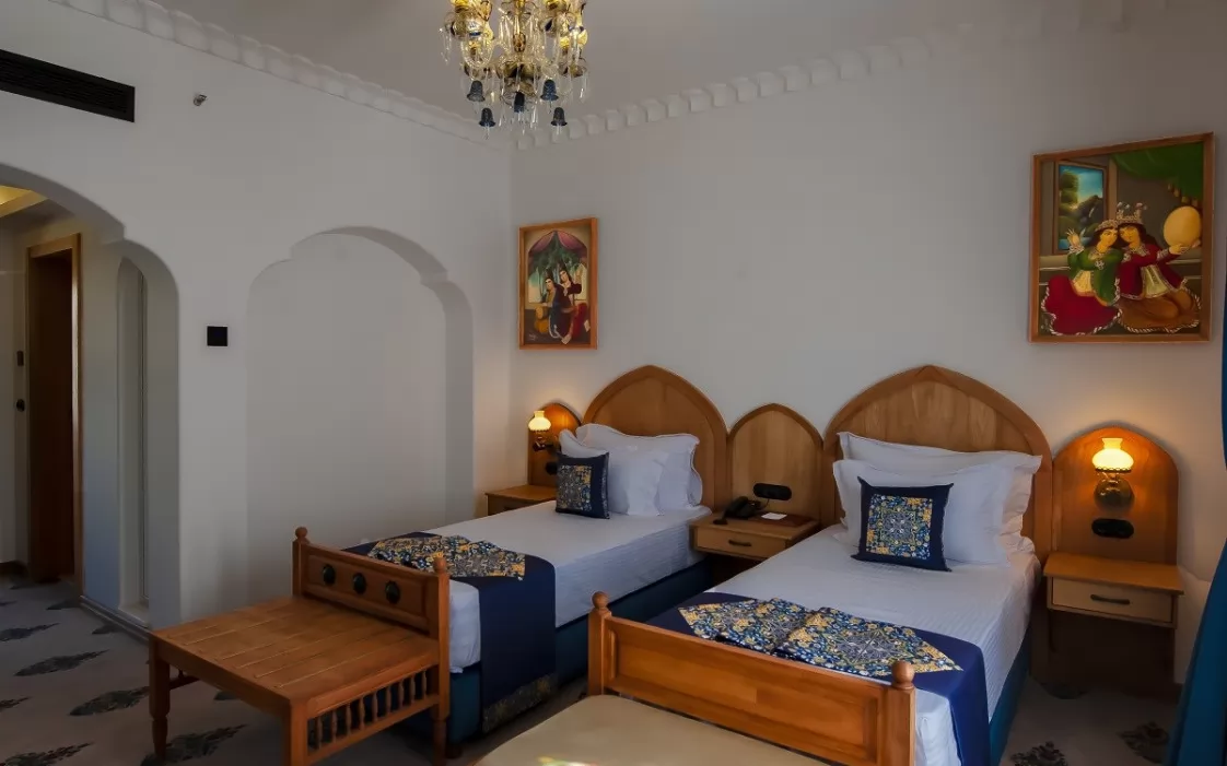 هتل گران میراث رشیدیه تهران - اتاق 2 تخته (2 تخت سینگل)