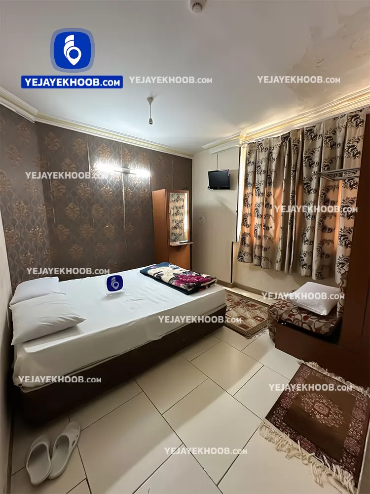 هتل آپارتمان جدیدی مشهد - اتاق ۳ تخته ( ۱ تخت ۲ نفره + ۱ کاناپه تخت شو)