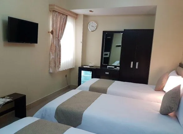 هتل ملل قم - اتاق 3 تخته (3تخت 1نفره)