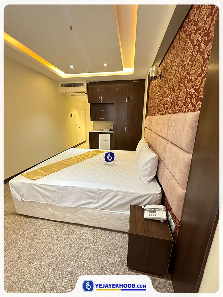 هتل دارالضیافه مشهد - اتاق 2 تخته (1 تخت 2 نفره)