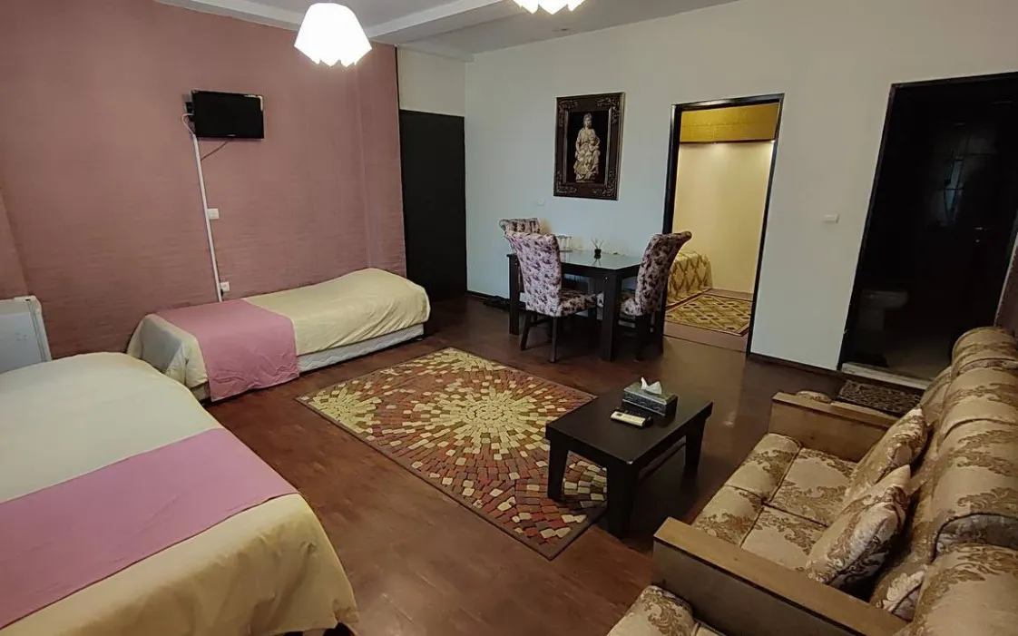 هتل الماس بندر انزلی - اتاق 2 تخته (2 تخت 1 نفره)