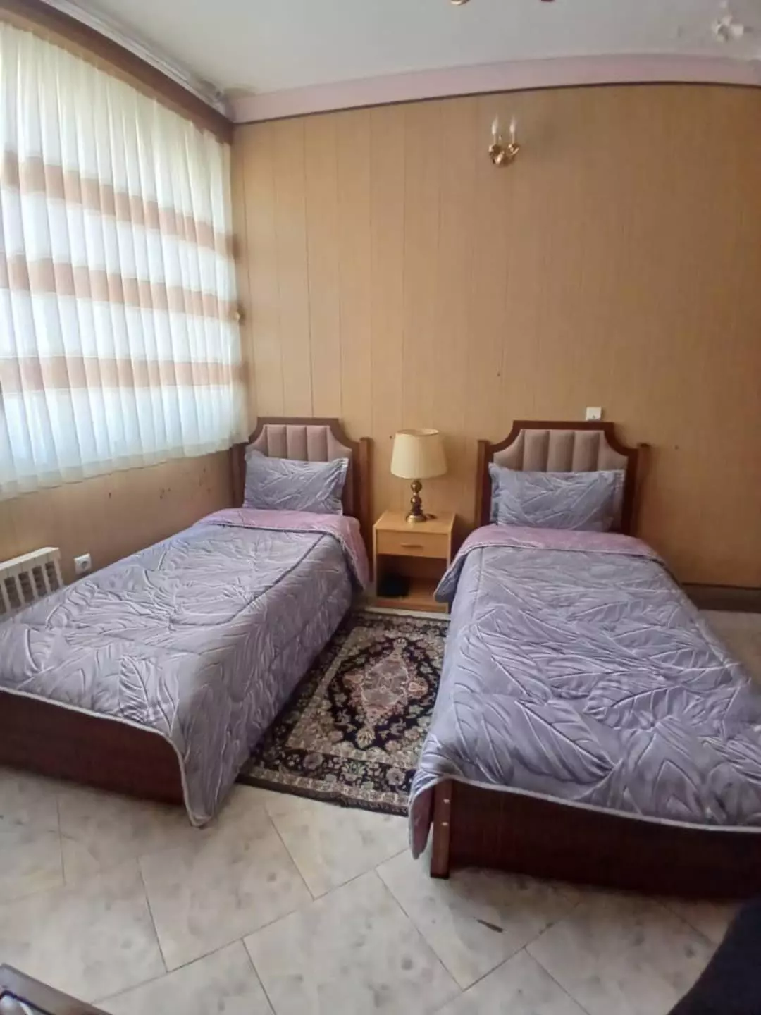 هتل قصر زنجان - اتاق 2 تخته (2 تخت 1 نفره)