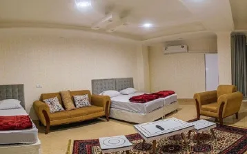 هتل حرا عسلویه - اتاق 3 تخته (1 تخت 2 نفره 1 تخت 1 نفره)