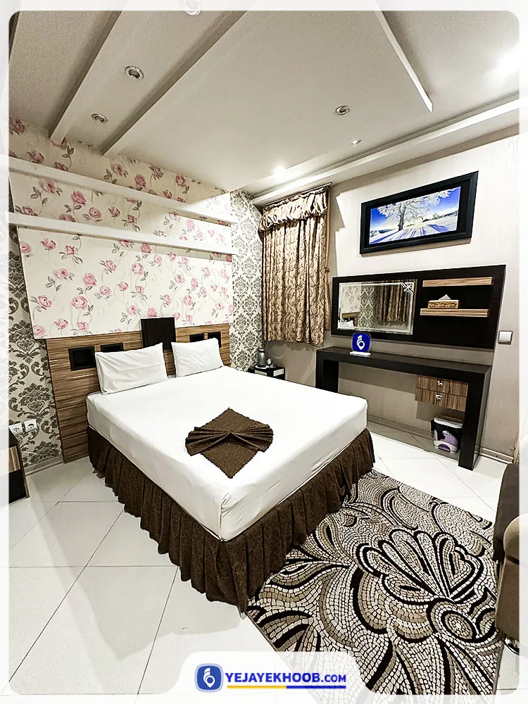 هتل اسپینو مشهد - اتاق 2 تخته (1 تخت 2 نفره)