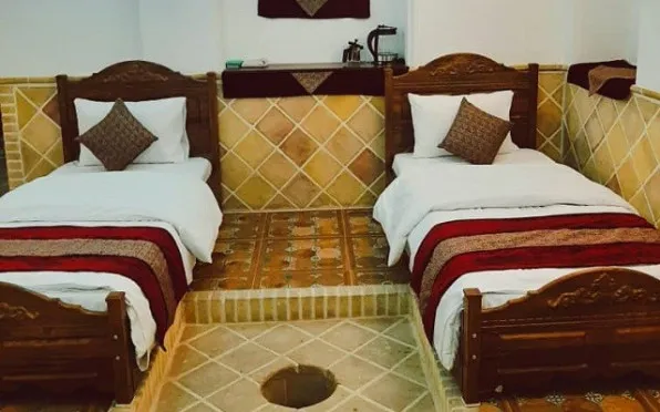 هتل بوتیک اسفنجان سمنان - اتاق 2 تخته (2 تخت 1 نفره)