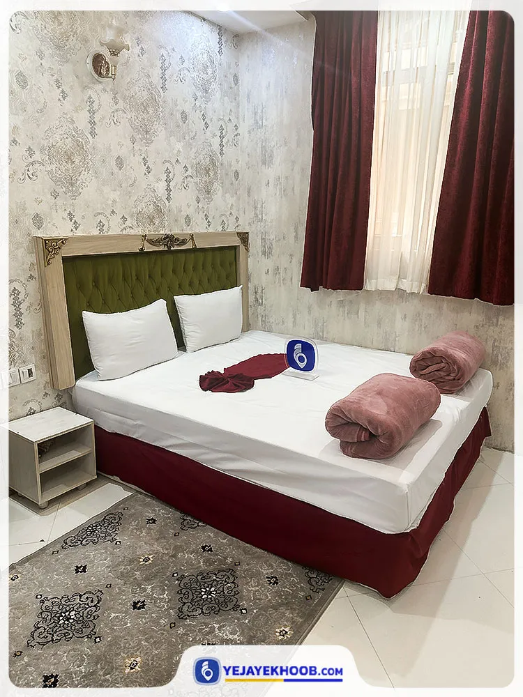 هتل آپارتمان دوستان مشهد - اتاق 2 تخته (1 تخت 2 نفره)