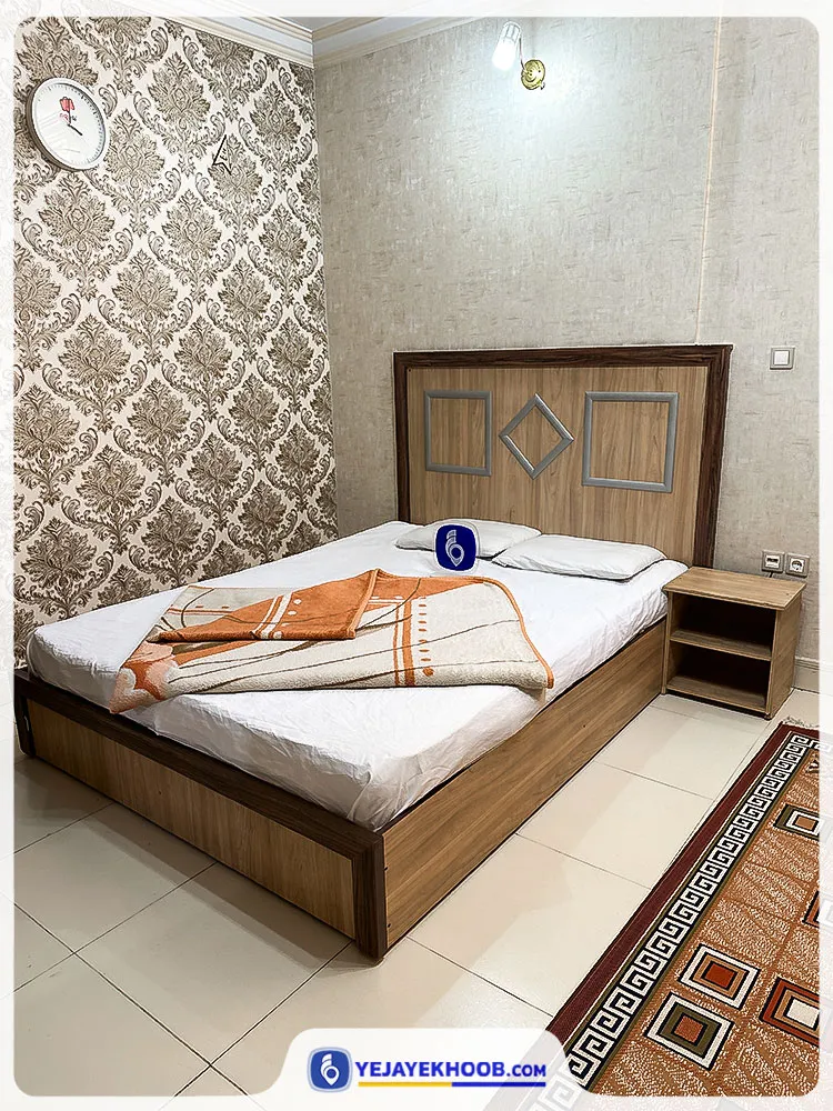 هتل آپارتمان شارین مشهد - اتاق 2 تخته (1 تخت 2 نفره)