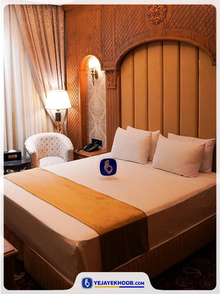 هتل نگین مصلی مشهد - اتاق 2 تخته (1 تخت 2 نفره)