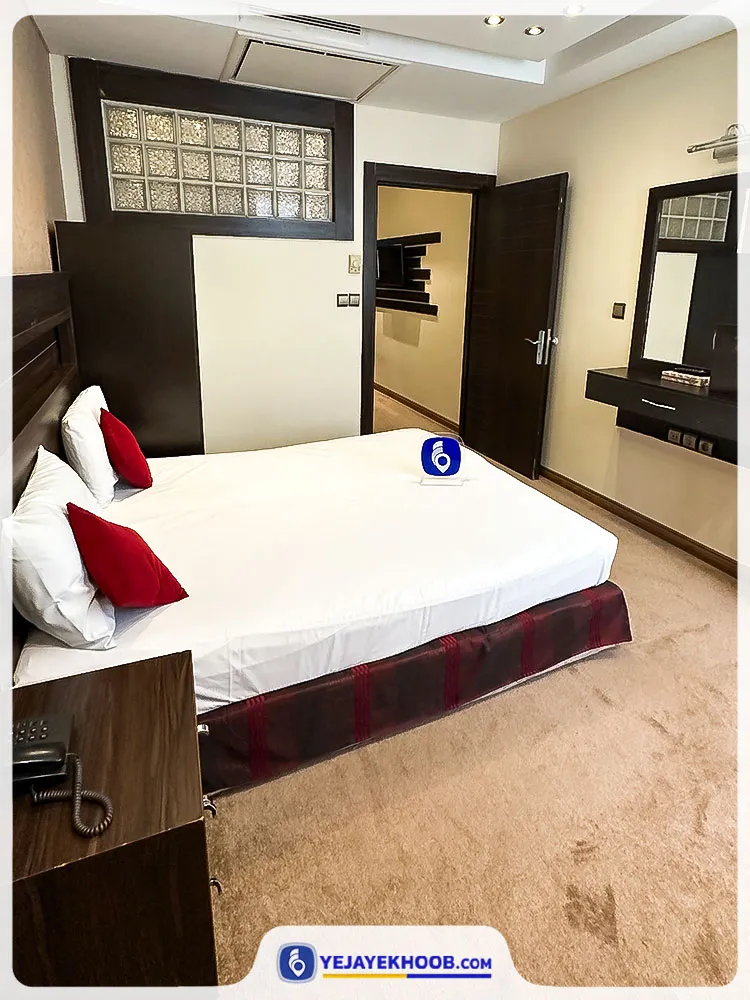 هتل هانی پارس مشهد - اتاق 2 تخته (1 تخت 1 نفره)