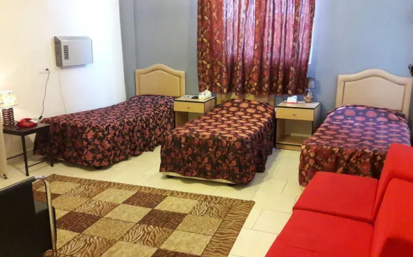 هتل آزادی آبادان - اتاق 3 تخته (3 تخت 1  نفره)