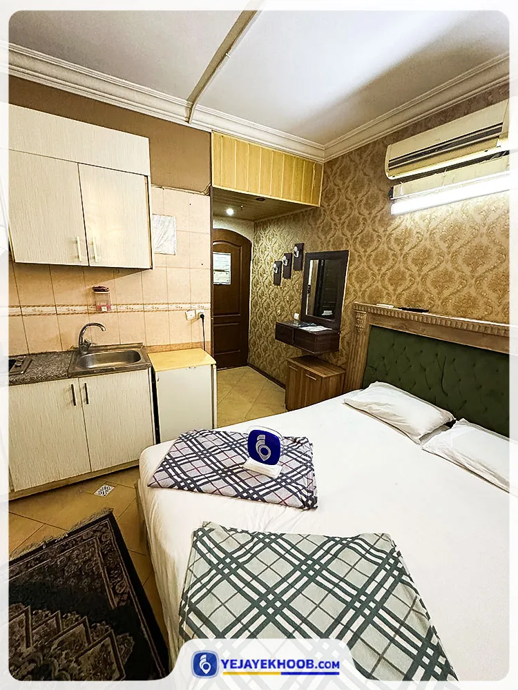 سوئیت ضامن آهو - اتاق 2 تخته (1 تخت 2 نفره)