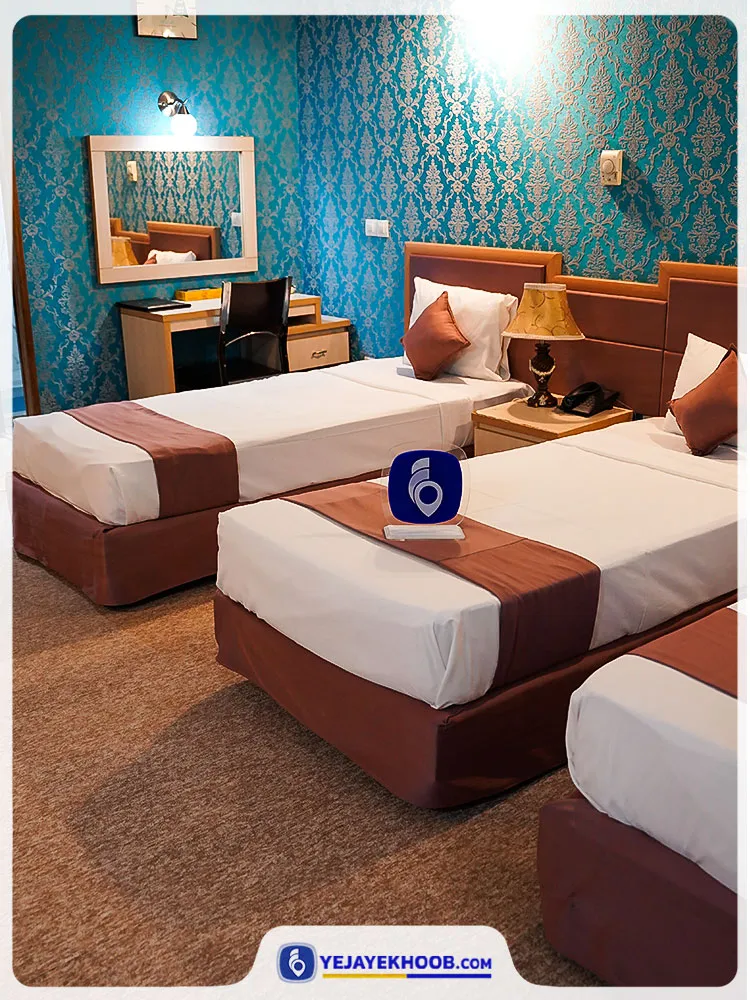 هتل مینو مشهد - اتاق 3 تخته (3 تخت 1 نفره)