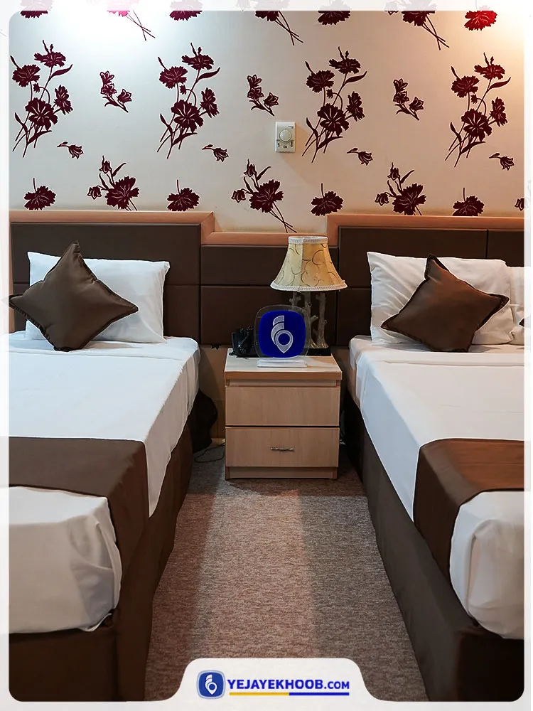 هتل مینو مشهد - اتاق 2 تخته (2 تخت 1 نفره)