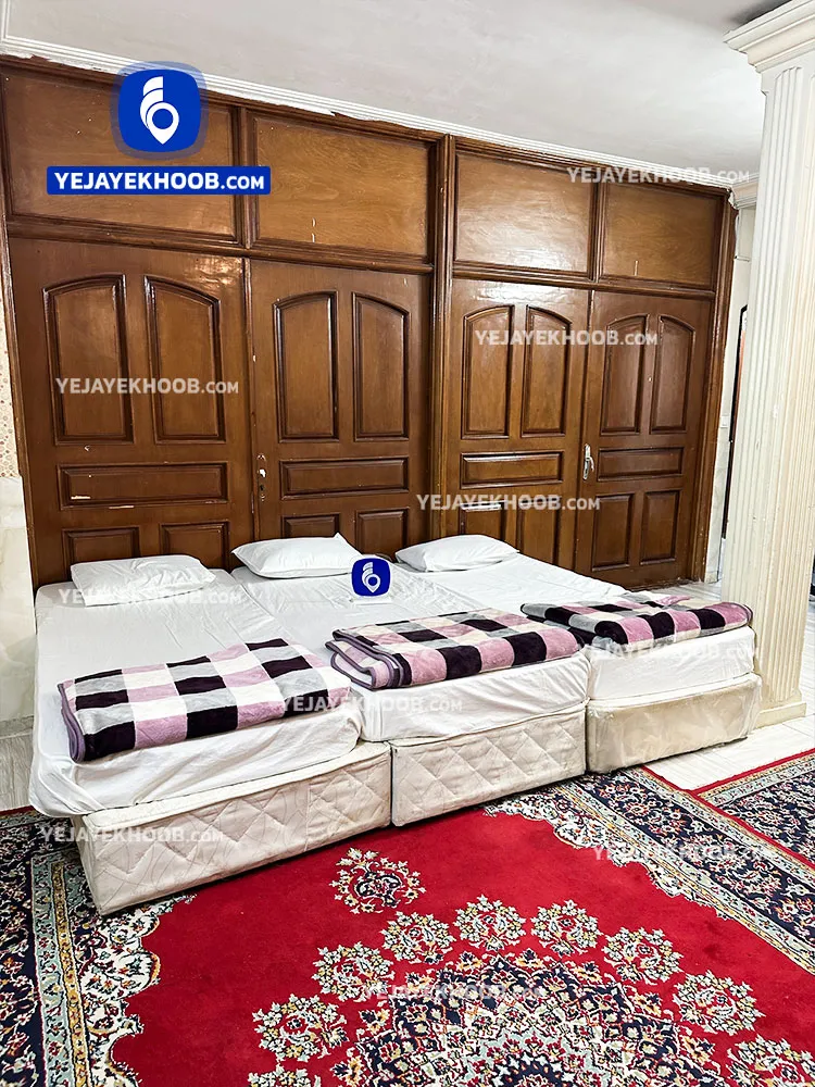 مهمانپذیر ممتاز سادات مشهد - اتاق 3 تخته (3 تخت 1 نفره)