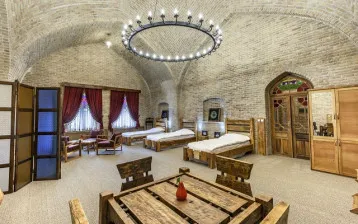 مجتمع اقامتی کاروانسرای یام مرند - اتاق 3 تخته (3 تخت 1 نفره)