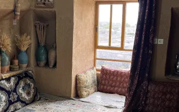 اقامتگاه بومگردی علی کدخدا تفت - نمای اتاق 