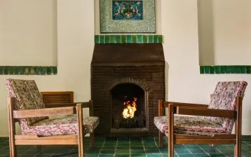 مهمانسرا جهانگردی نائین - نمای اتاق 