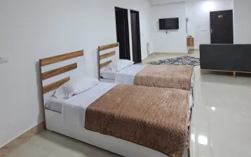 هتل آپارتمان برجیس خان به بین - اتاق 2 تخته (2 تخت 1 نفره)