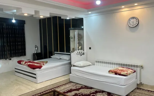 هتل آپارتمان سهیل بندرگز - اتاق 3 تخته (1 تخت 2 نفره 1 تخت 1 نفره)