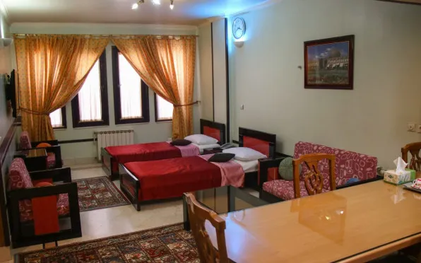 هتل آپارتمان هشت بهشت اصفهان - اتاق 2 تخته(2 تخت 1 نفره)