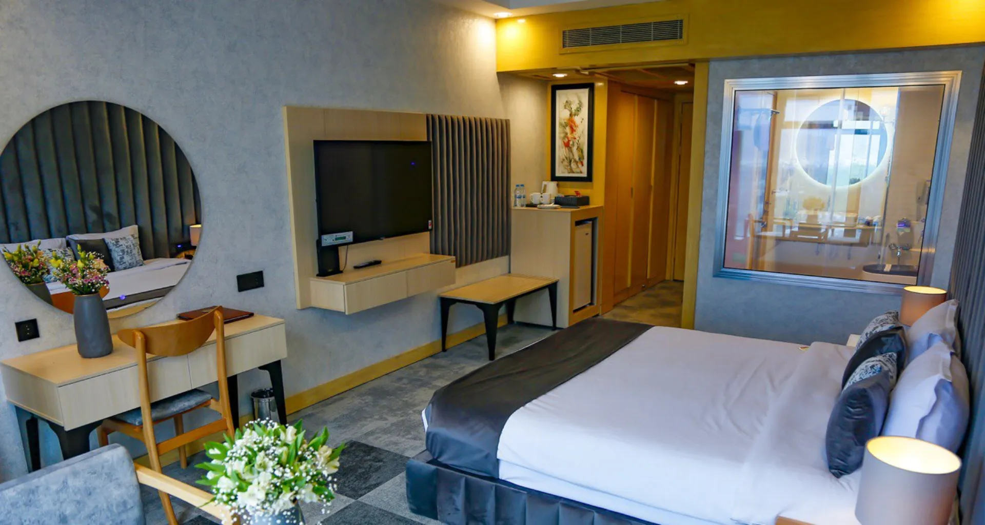 هتل بزرگ چمران شیراز - اتاق 2 تخته (1 تخت 2 نفره)