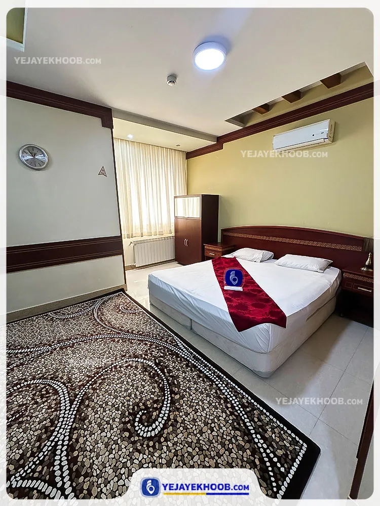 هتل اولیا مشهد - اتاق 2 تخته (1 تخت 2 نفره)