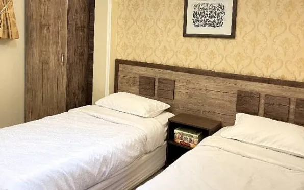 هتل آپارتمان نوین مشهد - اتاق 2 تخته (2 تخت 1 نفره)