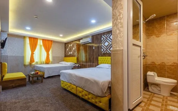 هتل شهریار قشم - اتاق 4 تخته (2 تخت 2 نفره)