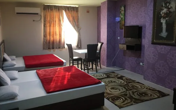 هتل پرشین گلف قشم - اتاق 4 تخته (2 تخت 2 نفره)