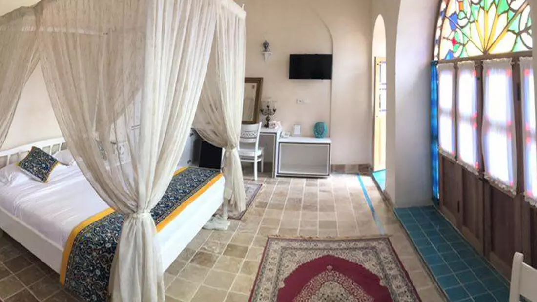اقامتگاه سنتی آریانا کاشان - اتاق 2 تخته (1 تخت 2 نفره)