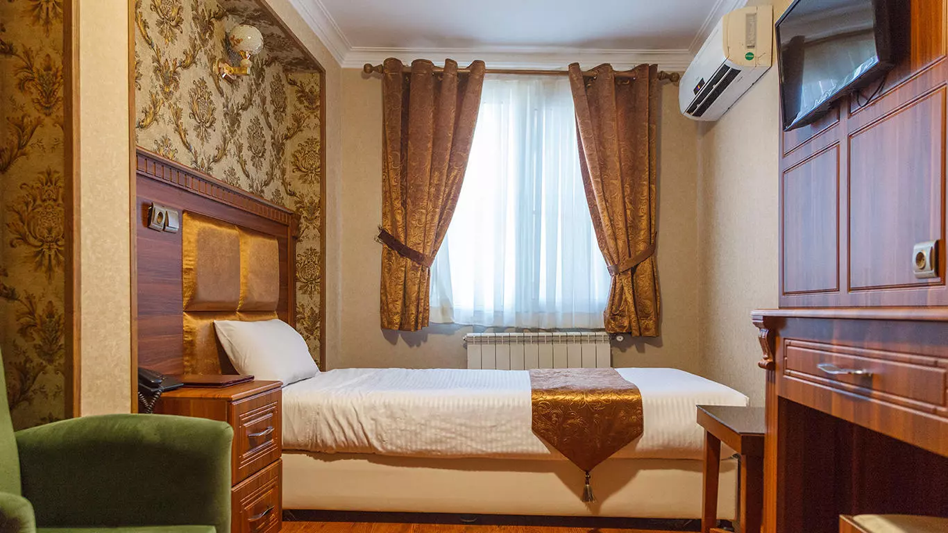 هتل شهریار تهران - اتاق 1 تخته (1 تخت 1 نفره)