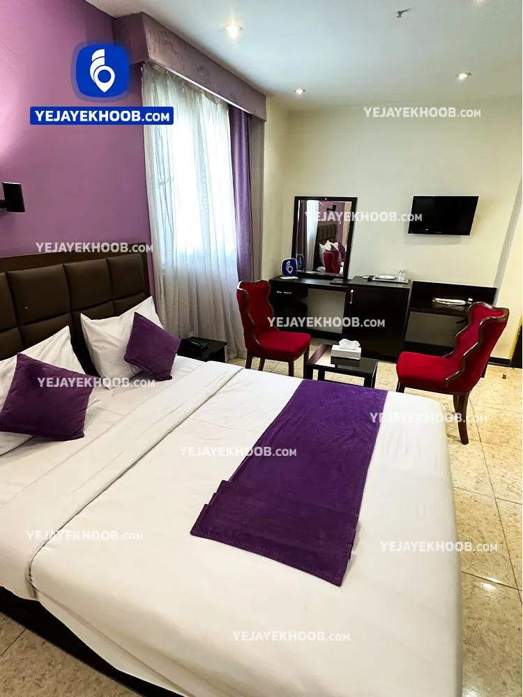 هتل جهان تهران - اتاق 2 تخته (1 تخت 2 نفره)