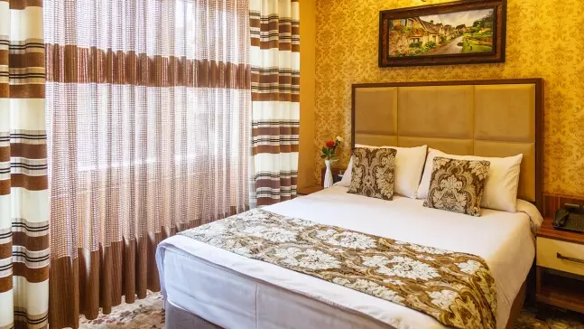 هتل بهار تهران - اتاق 2 تخته (1 تخت 2 نفره)