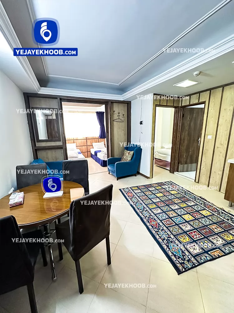 هتل آپارتمان معین درباری مشهد - نمای اتاق