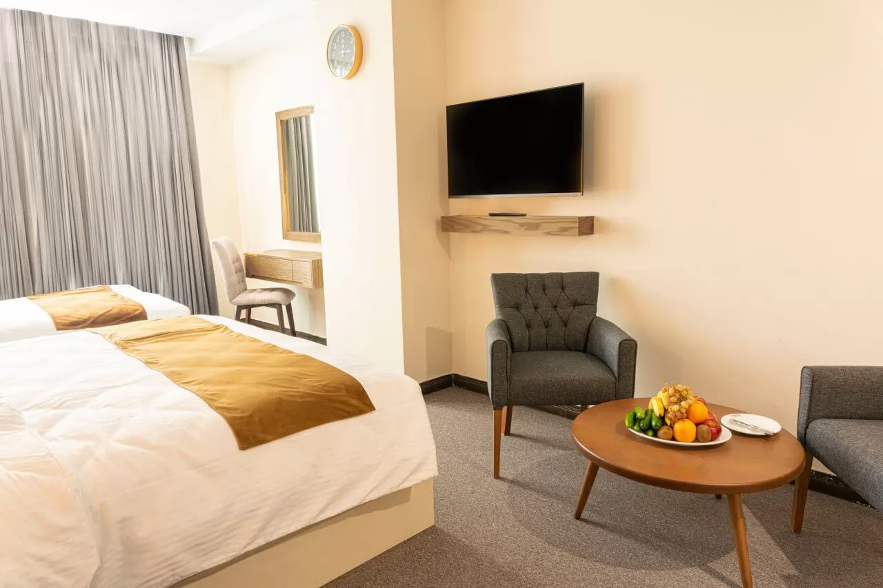 هتل نور حیات تهران - نمای اتاق