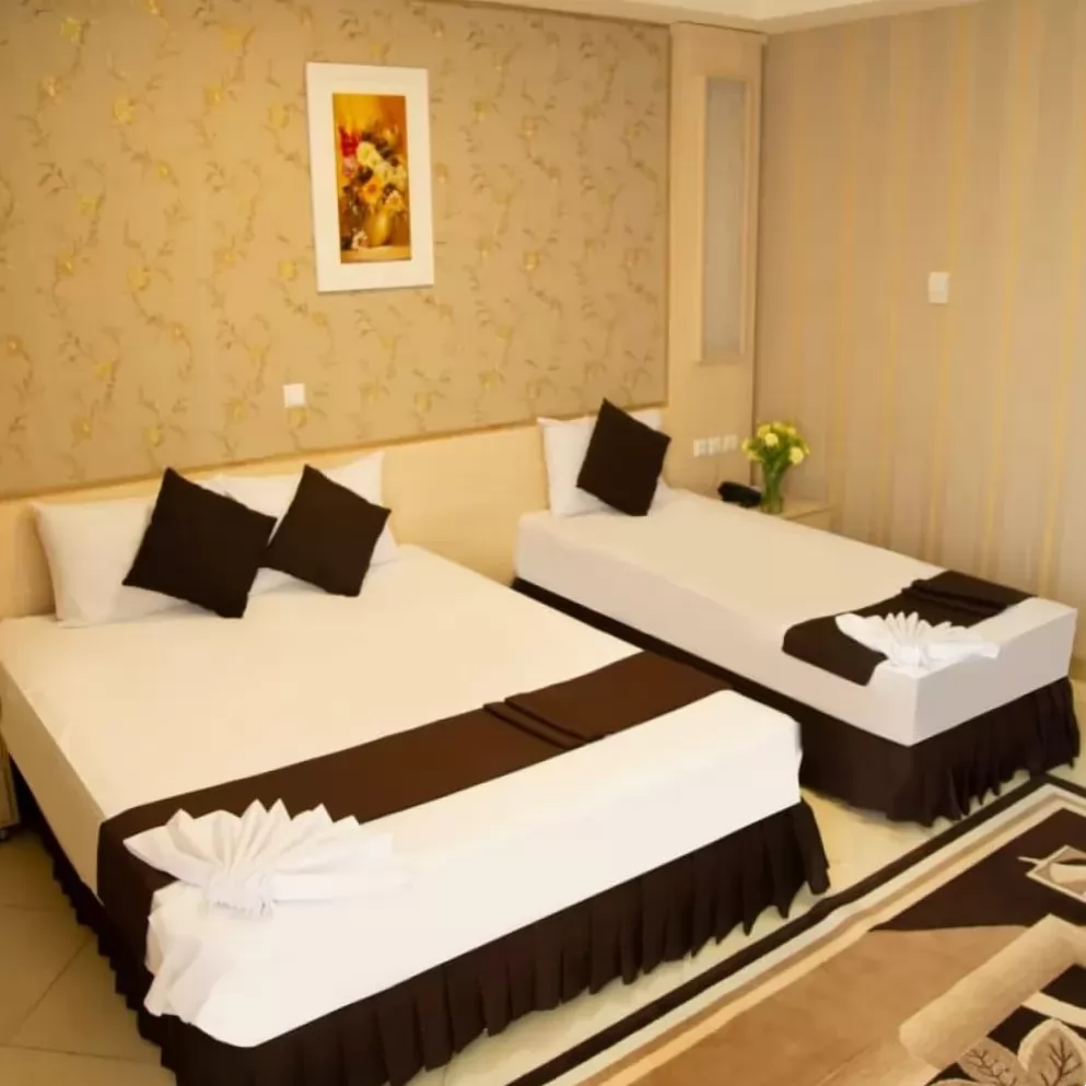 هتل نماز مشهد - اتاق ۲ تخته (۲ تخت ۱ نفره)