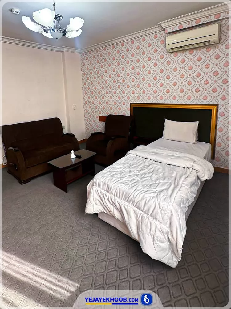 هتل آپارتمان آلما مشهد - اتاق یک تخته