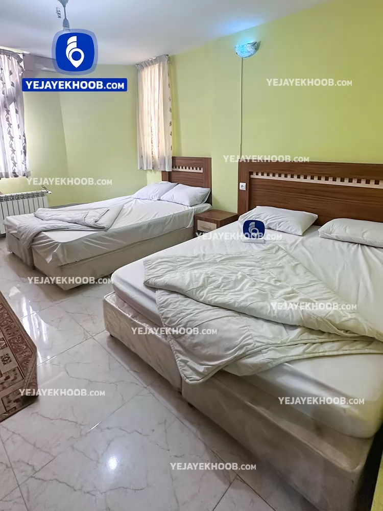 هتل آپارتمان فیروزمند مشهد - اتاق 3 تخته (1 تخت 1 نفره و 1 تخت 2 نفره)