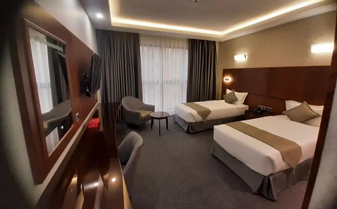 هتل ریتز تهران - اتاق 2 تخته (2 تخت 1 نفره)