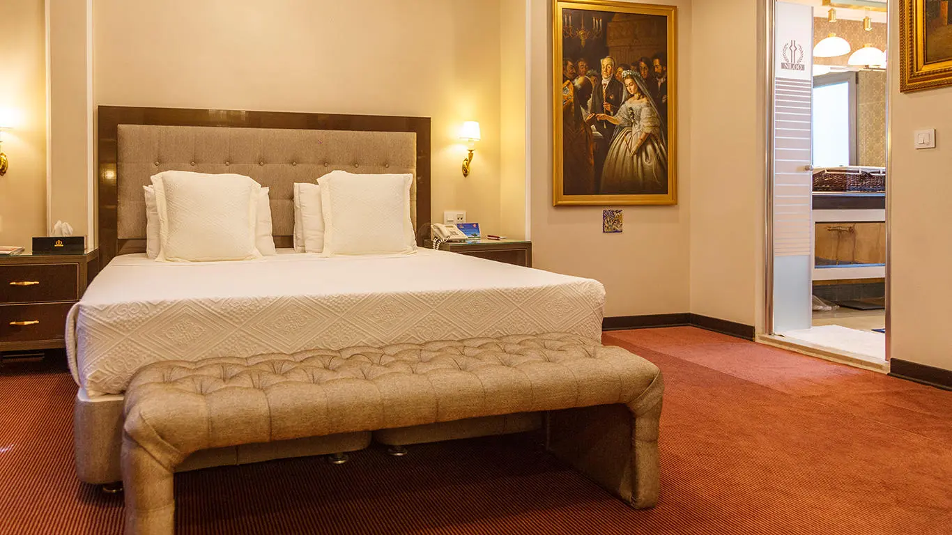 هتل نیلو تهران - اتاق 2 تخته (1 تخت 2 نفره)