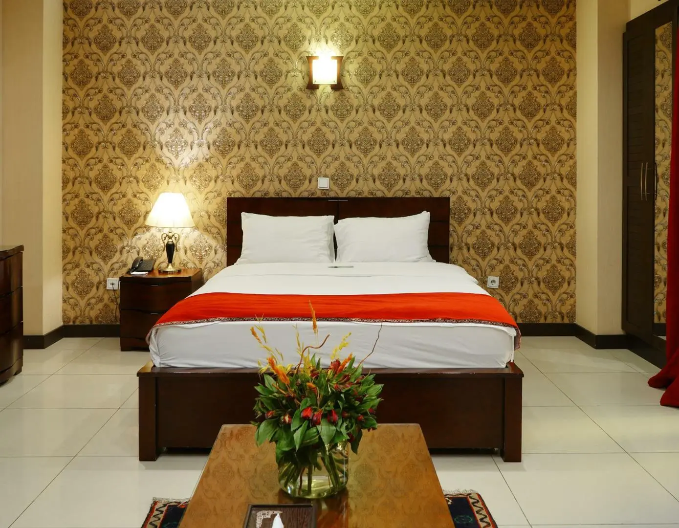 هتل آپارتمان طوبی تهران - اتاق 2 تخته (1 تخت 2 نفره)